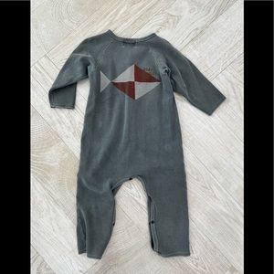 Bobo choses 12-18 months grey jumpsuit.